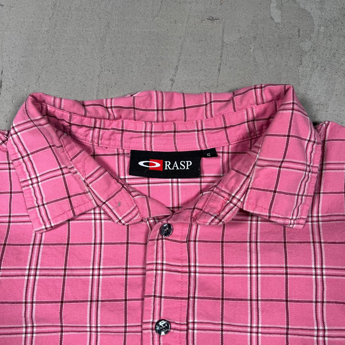 GV Gallery Raspberry Hills Pink Cropped Button Up Thermal Size Small USED x17391