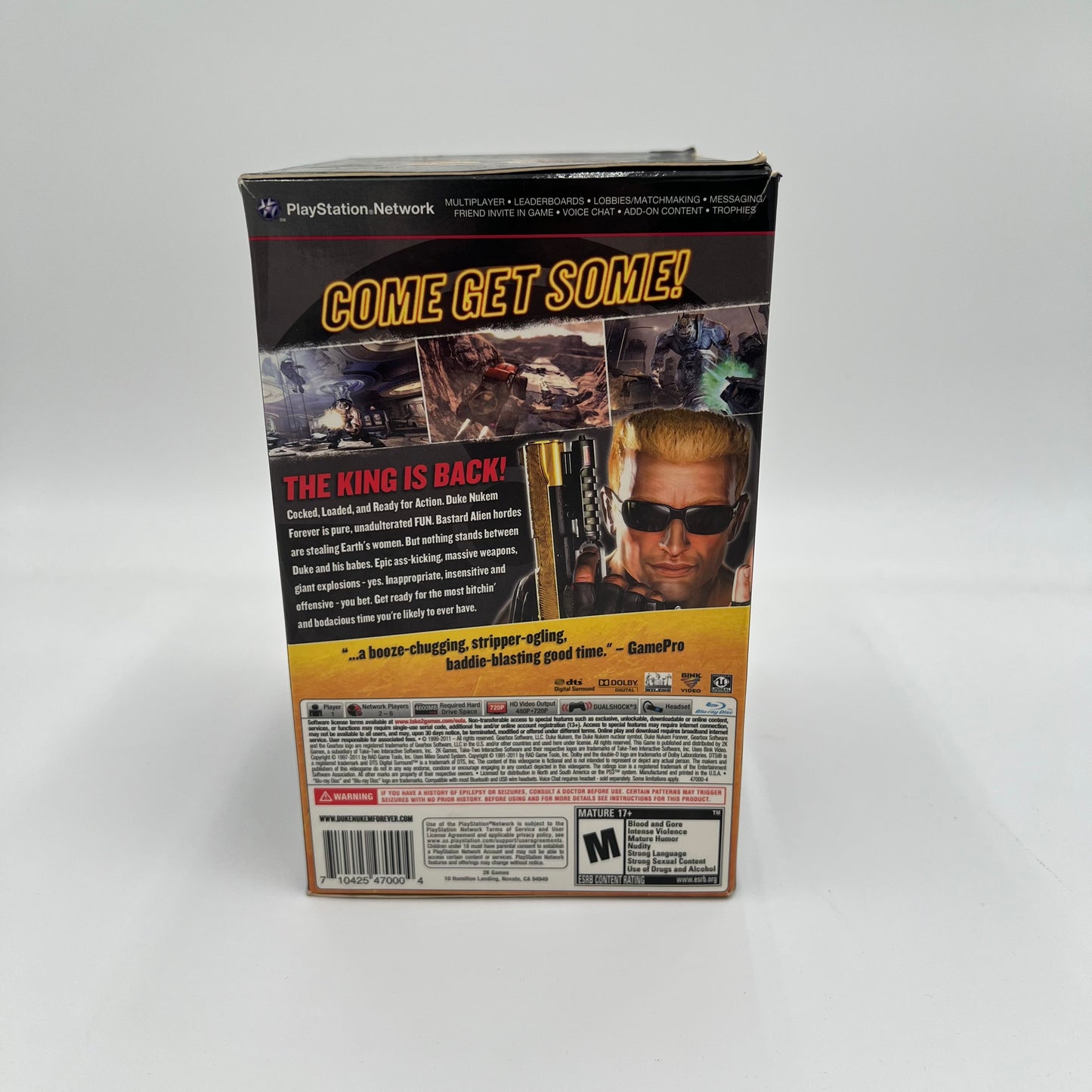 Duke Nukem Balls of Steel Edition Bust NEW v14825