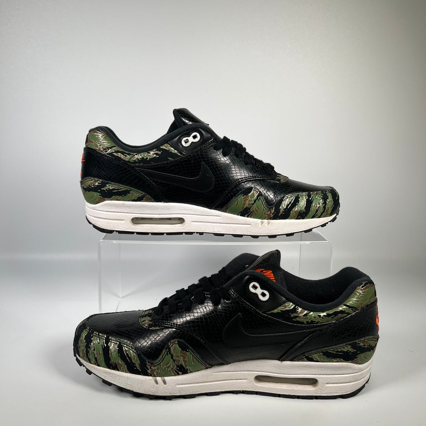 Nike Air Max 1 Atmos Tiger Camo Snakeskin (2012) Size 10 USED s5578