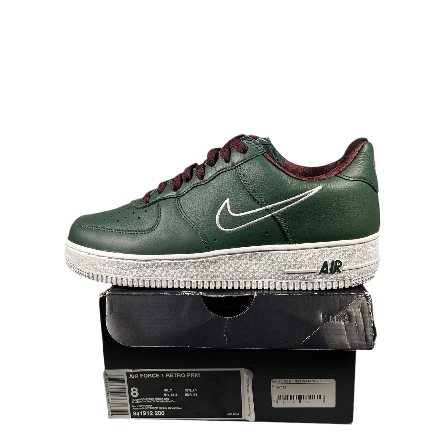 Nike Air Force One Low Hong Kong (2018) Size 8 USED s18259