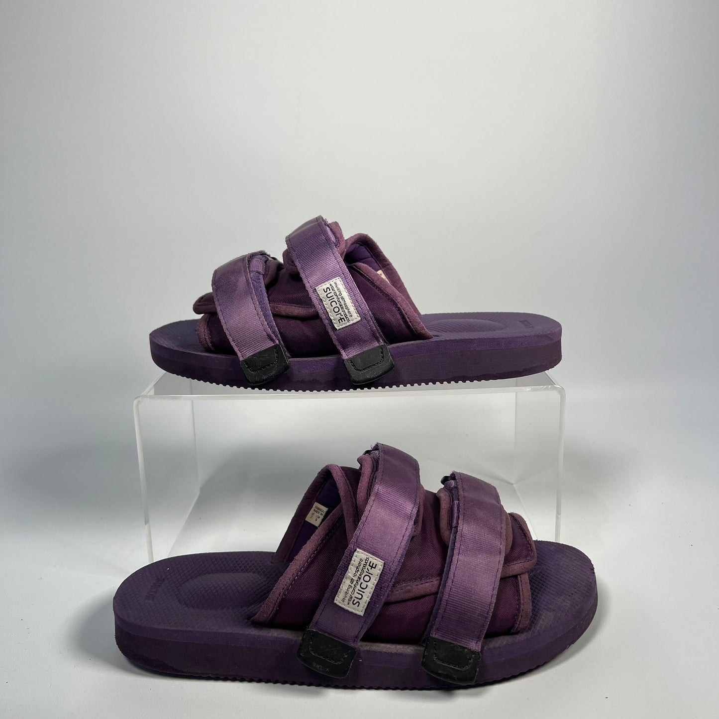 Suicoke Purple 6 Slides Size 7 USED s17268