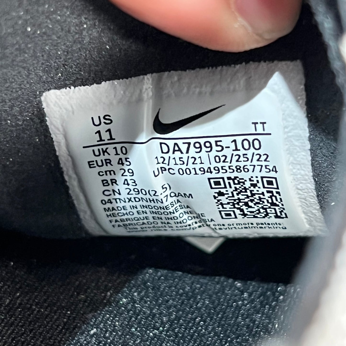 Nike Waffle One Summit White (2022) Size 11 NEW s21738
