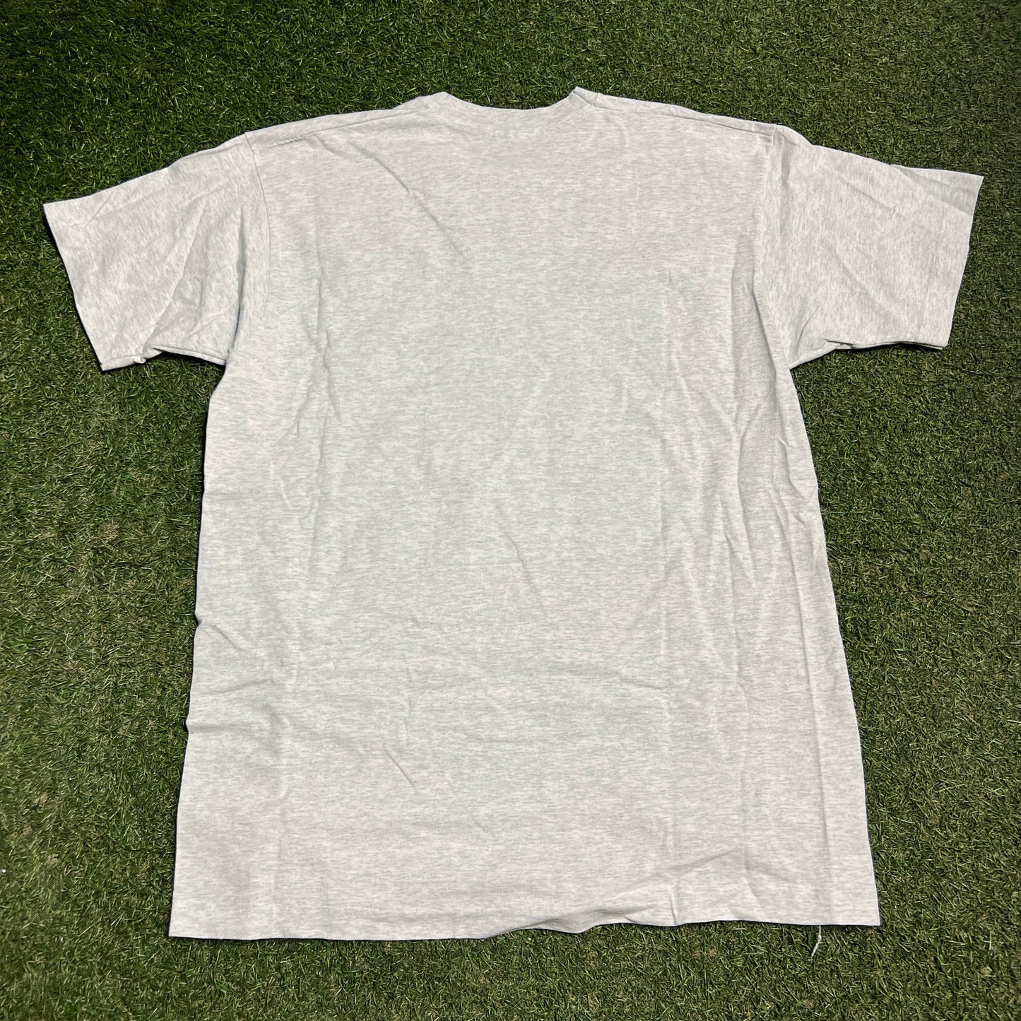 1993 Chicago Bulls World Champs Grey Tee Size XL USED v16305