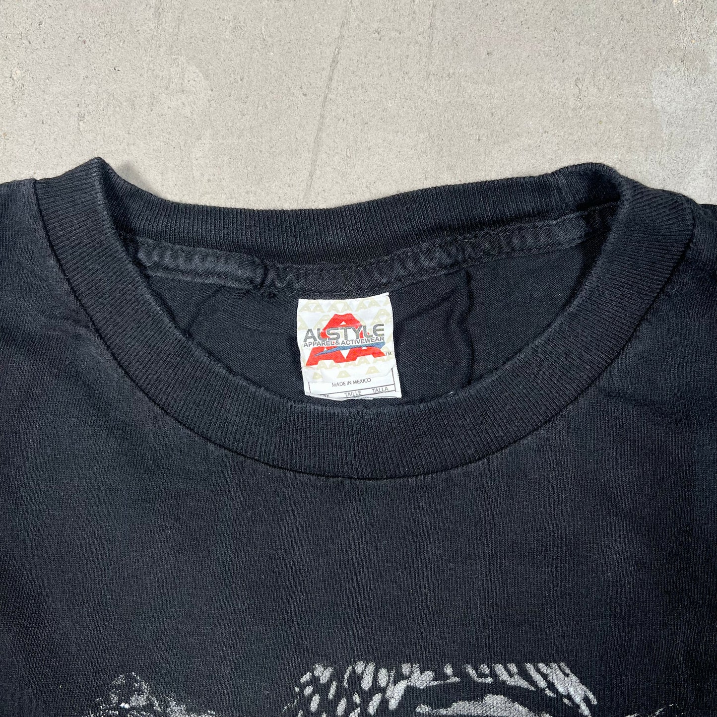 2015 ZZ Top Portrait Black Tee Size XXL USED v19211