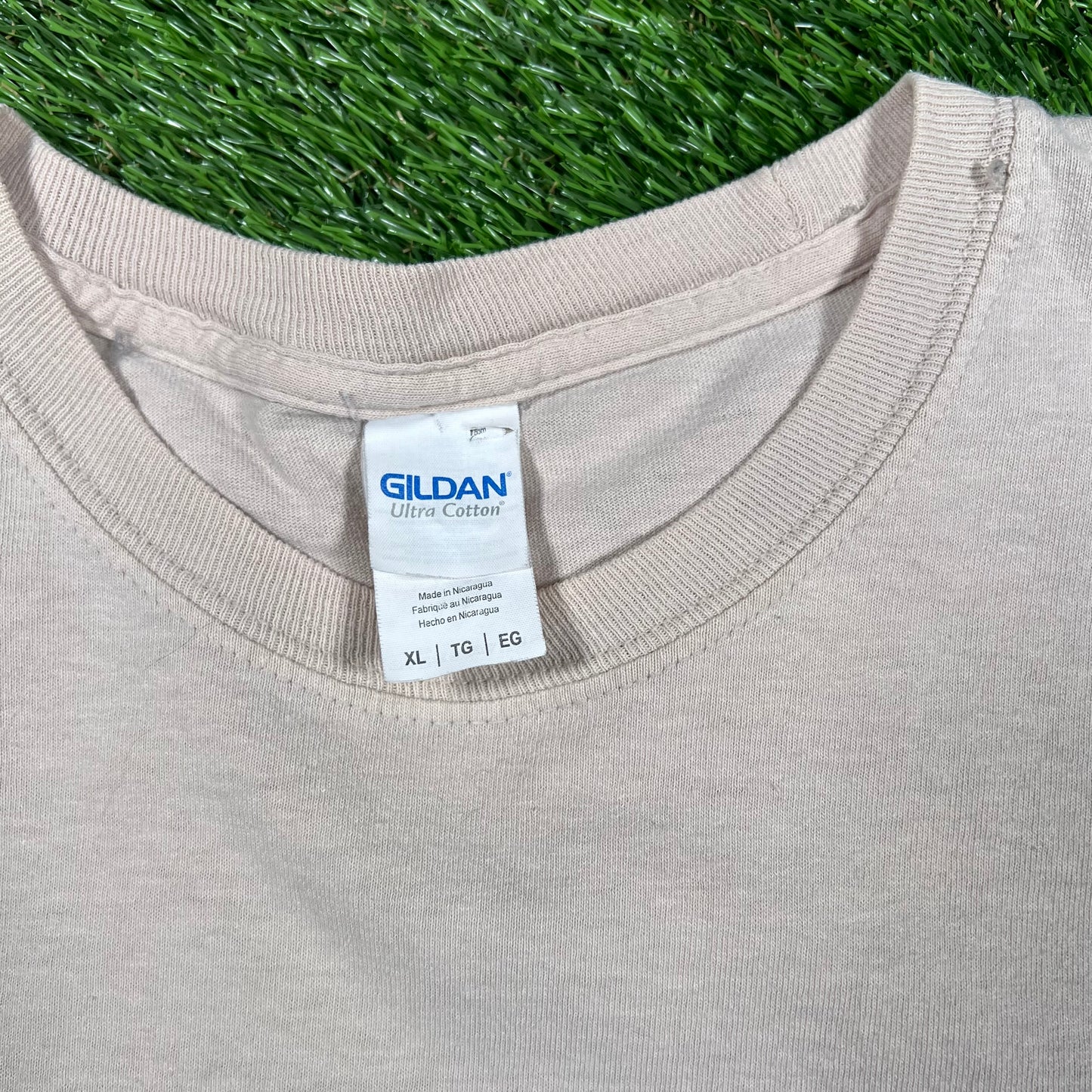 Dead Dog Saloon SC Tan Longsleeve Size XL USED v17348