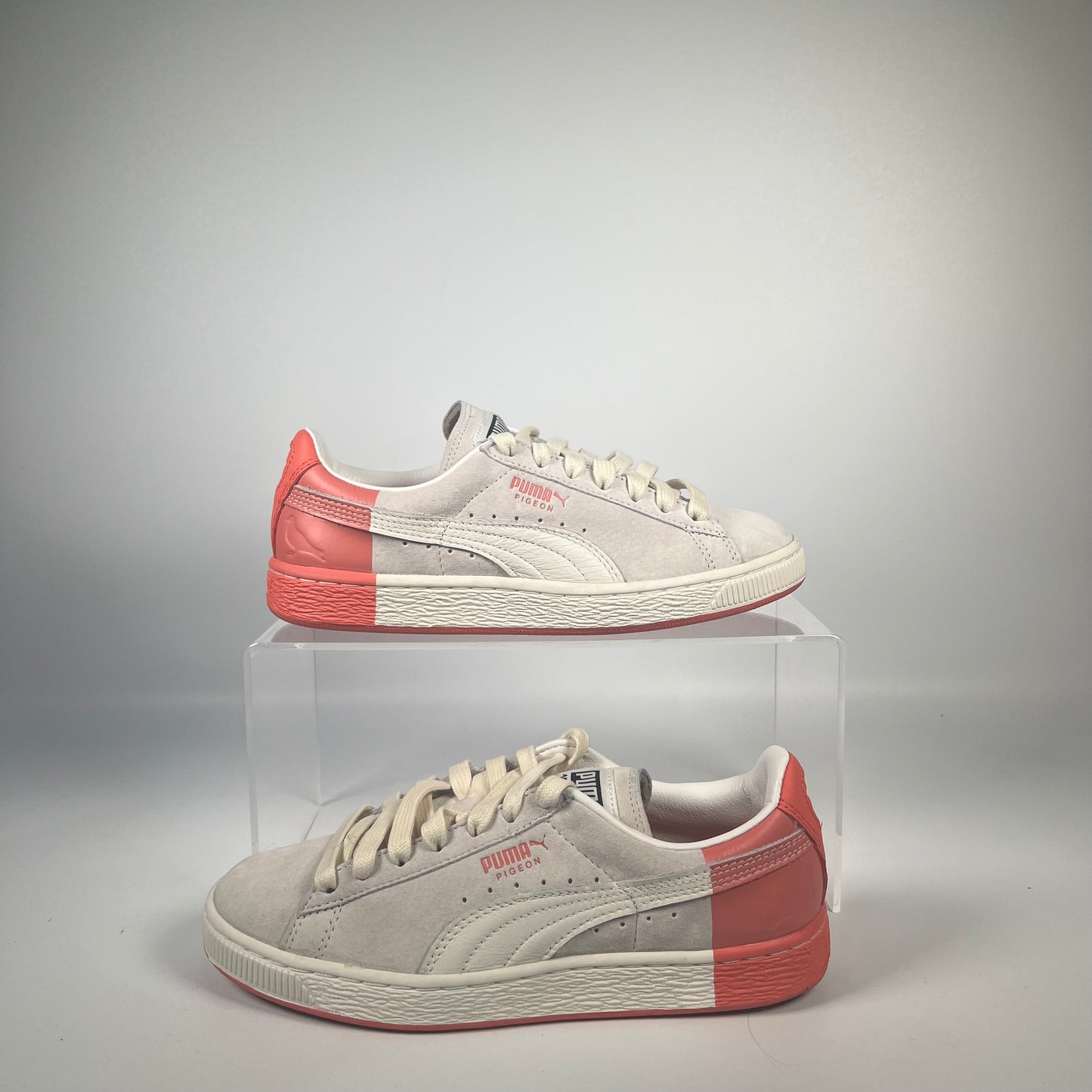 Puma Suede x Staple White (2016) Size 4 USED S18470