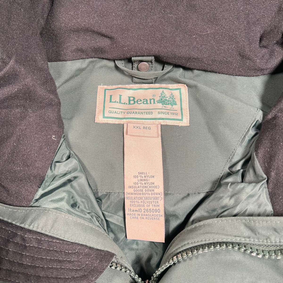 1990s LL Bean Maine Warden's 3 in 1 Goretex Parka Size XXL USED v18398