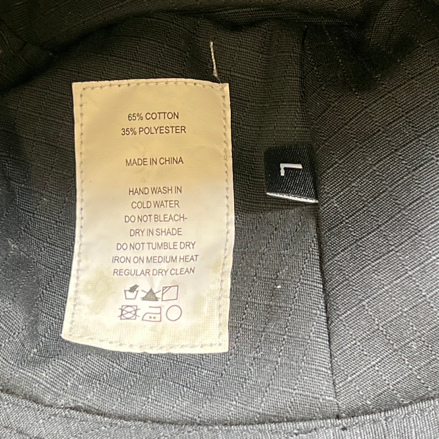 Corteiz Guerillaz Bucket Hat Black One Size USED X13798
