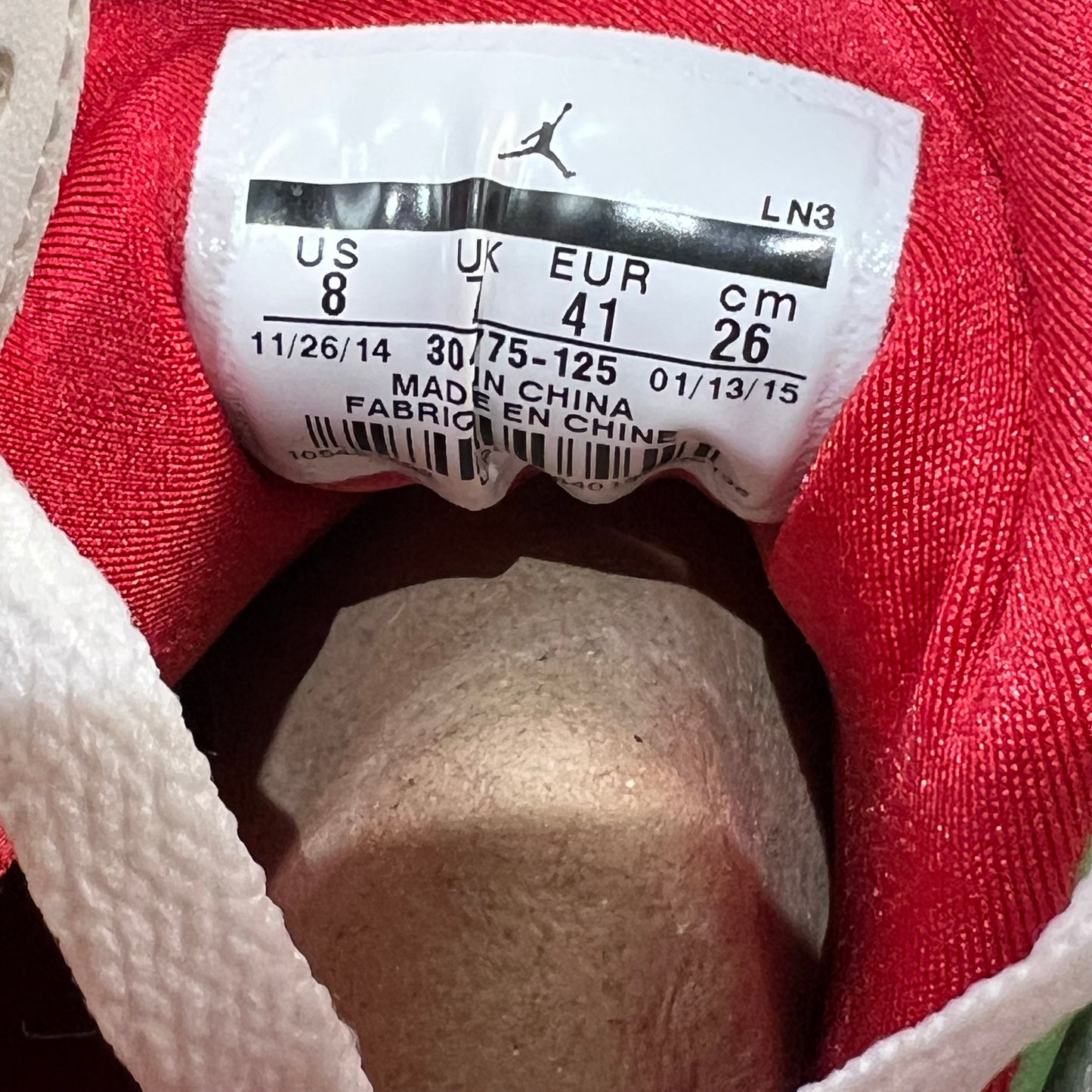 Jordan 7 Hare (2015) Size 8 NEW s17525