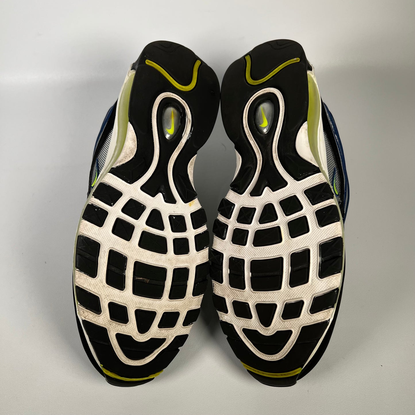 Nike Air Max 97 Atlantic Blue Voltage Yellow (2022) Size 10.5 USED s17873