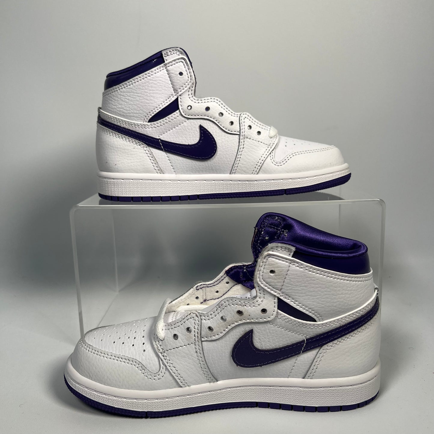 Jordan 1 High Court Purple (2021) Size 1y NEW s17342