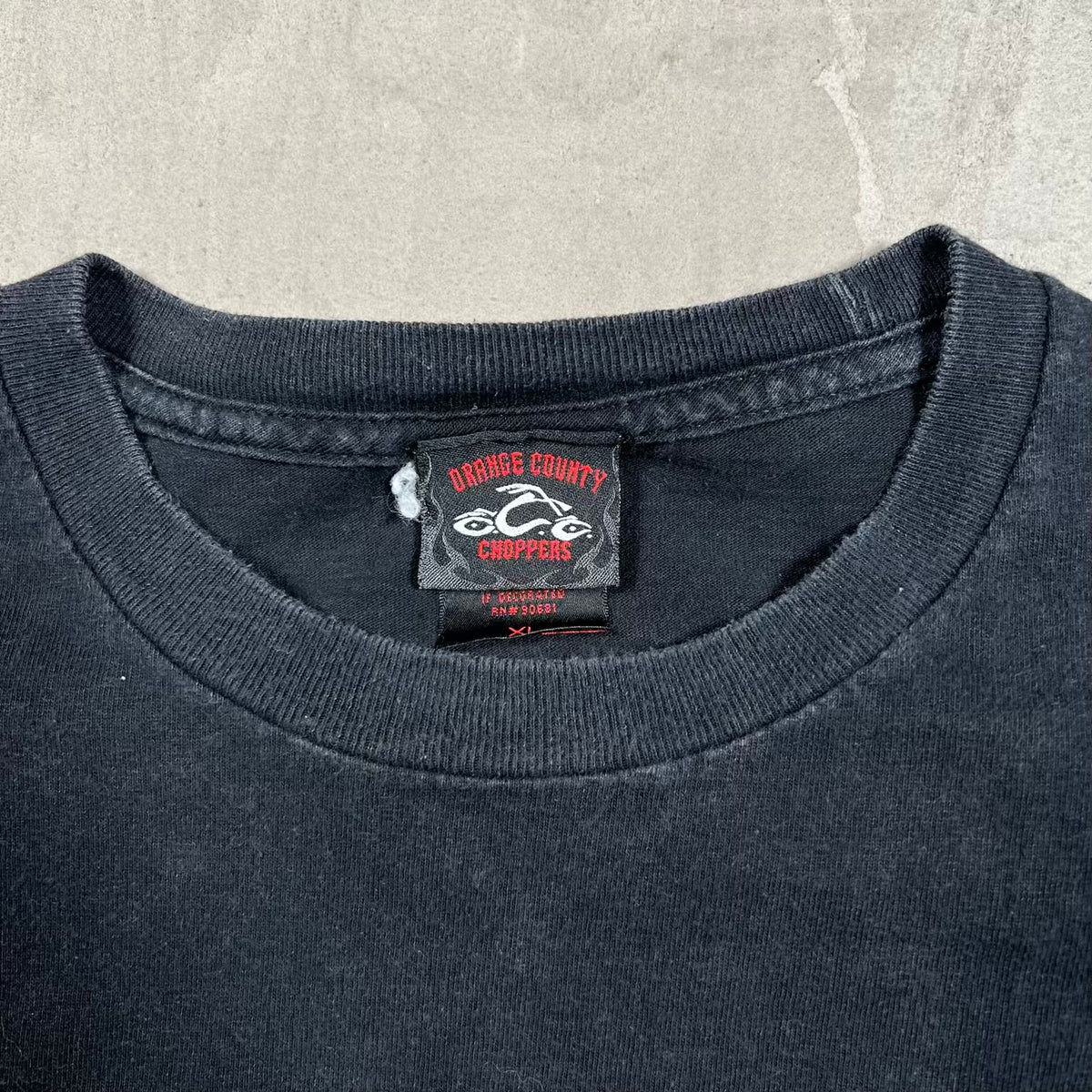 2004 Orange County Choppers NYC Black Tee Size XL USED v20413