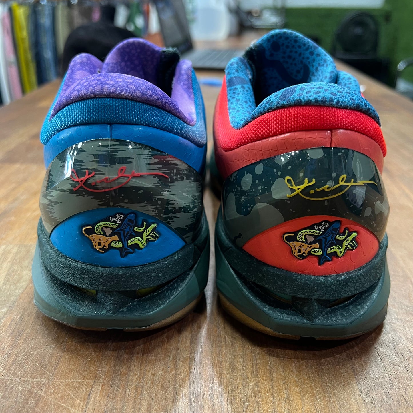 Nike Kobe 7 What The Kobe (2012) Size 9 USED s16893