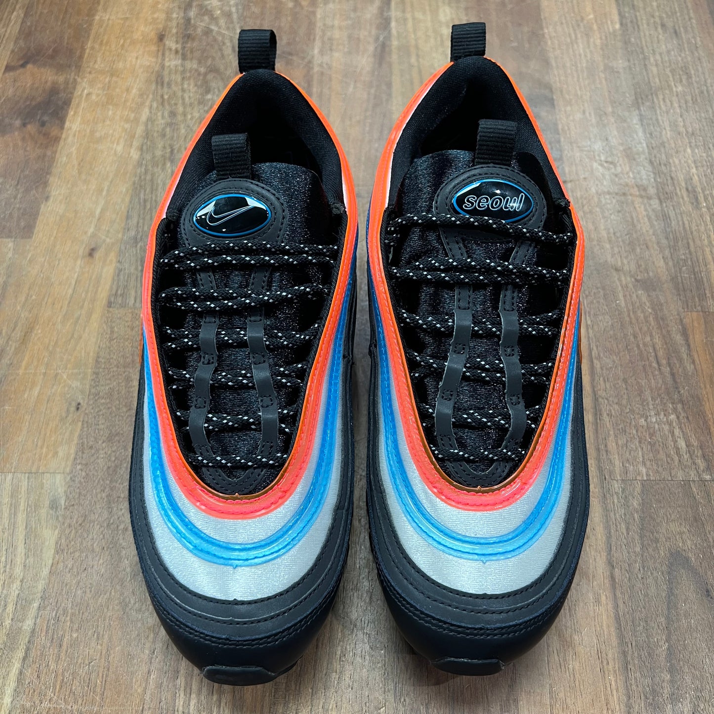 Nike Air Max 97 Neon Seoul Size 9 USED S17126