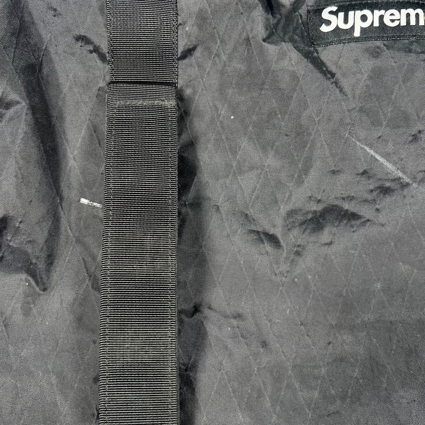 Supreme Logo Duffle Bag Blue (2023) USED x17099