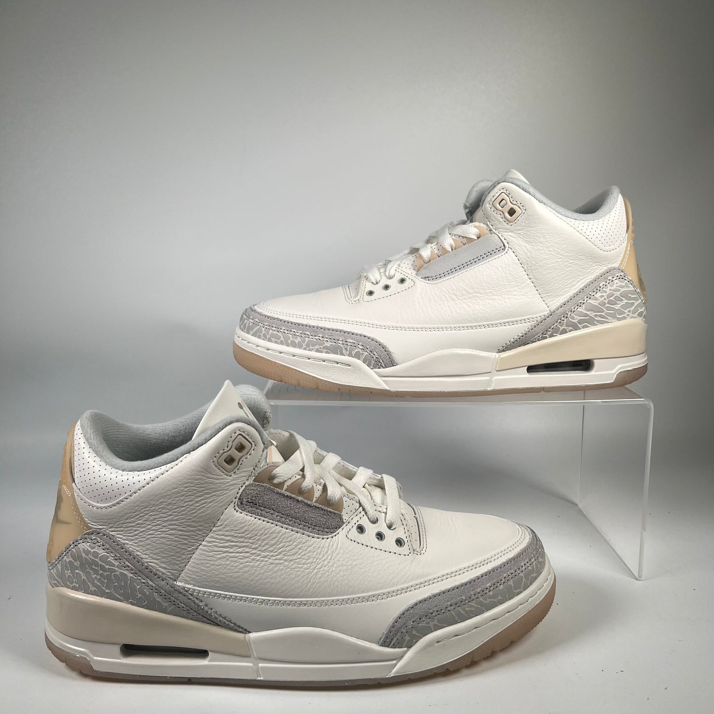 Jordan 3 Craft Ivory (2024) Size 9 USED s18872