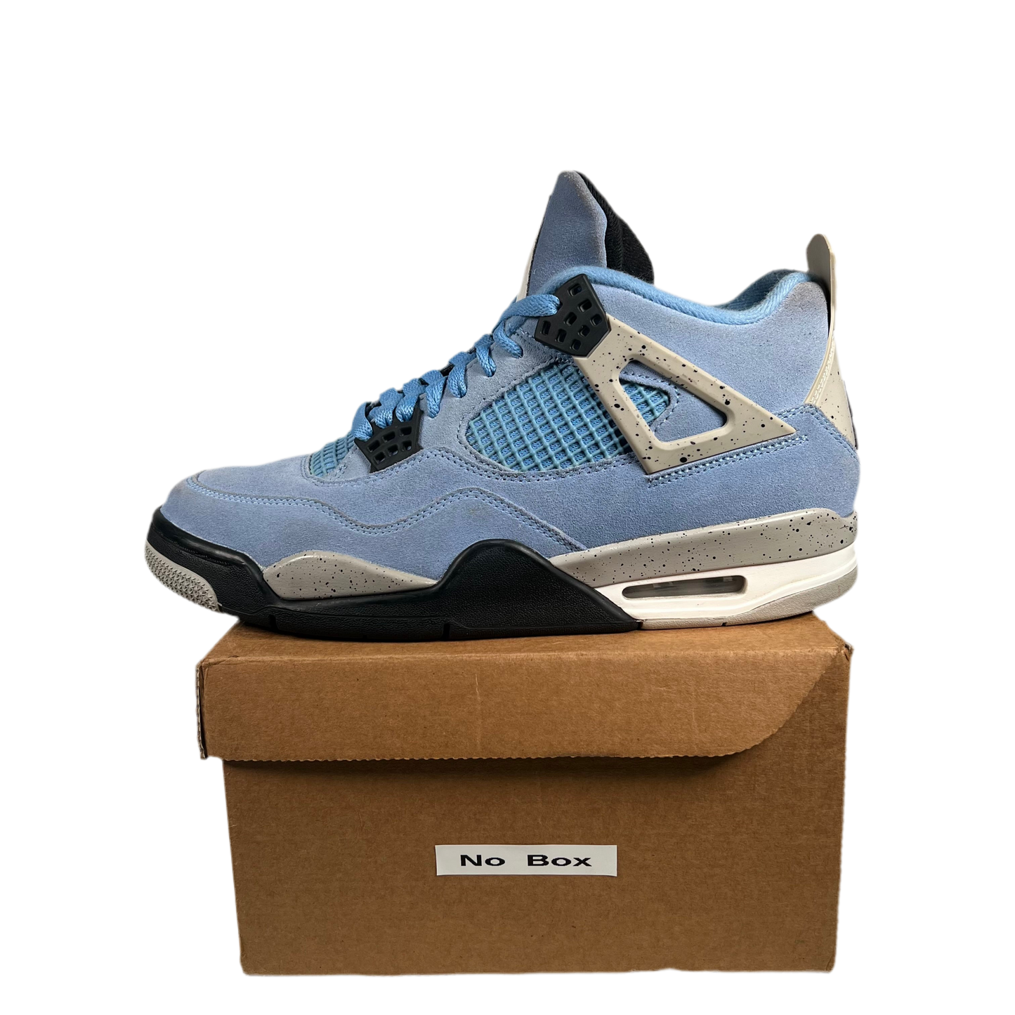 Jordan 4 University Blue (2021) Size 9 USED s17883
