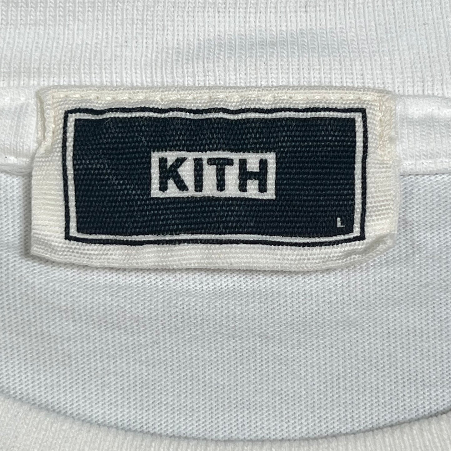 Kith Mike Tyson White Tee Size Large USED x14116