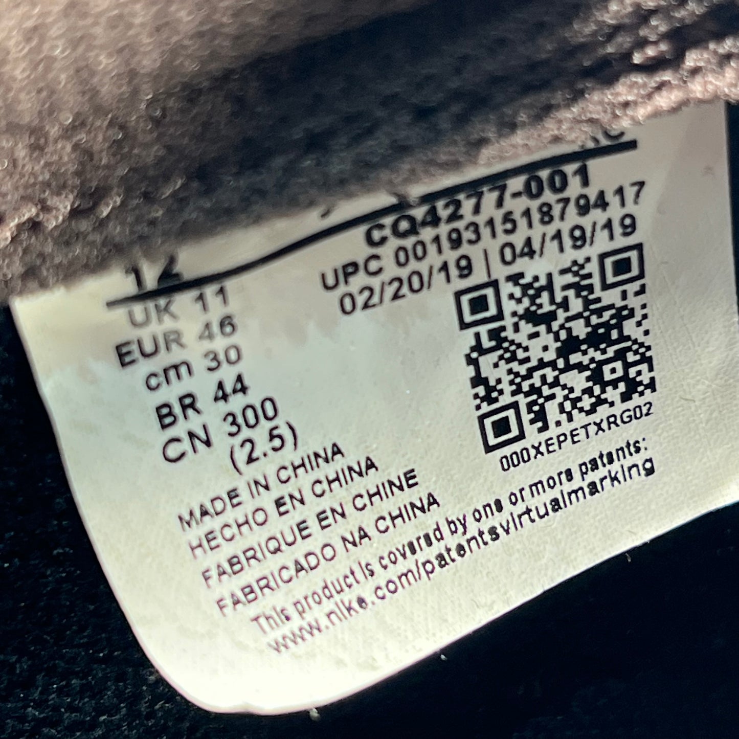 Jordan 1 Low Travis Scott Mocha (2019) Size 12 NEW s13918