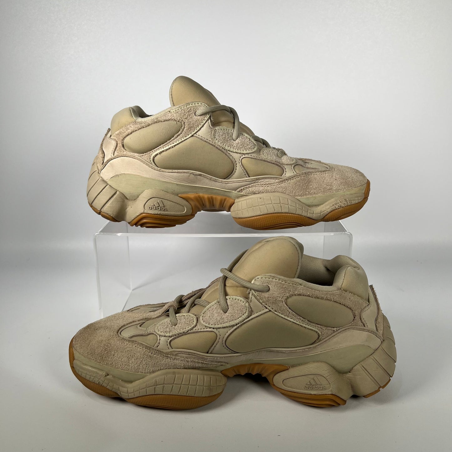 Yeezy 500 Bone (2019) Size 8.5 USED s17516