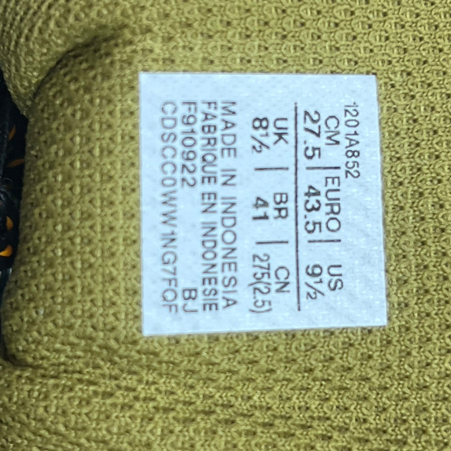 Asics Gel Sonoma 15-50 Anderson Bell Olive Oil Dark Brown (2023) Size 9.5 USED s2138