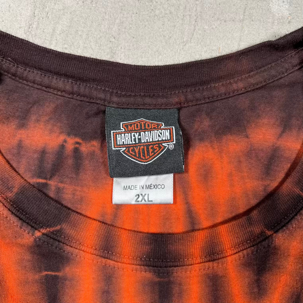2016 Harley Davidson Sturgis Tie Dye Cropped SIze XXL USED v20337