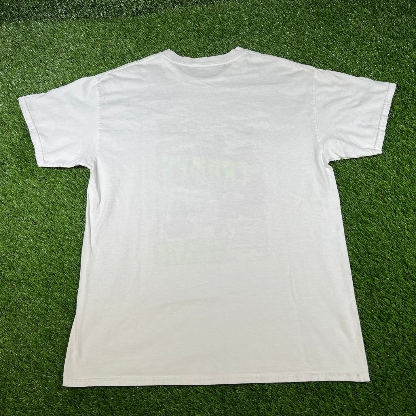 The Cramps Modern Horror White Tee Size Large USED v16614