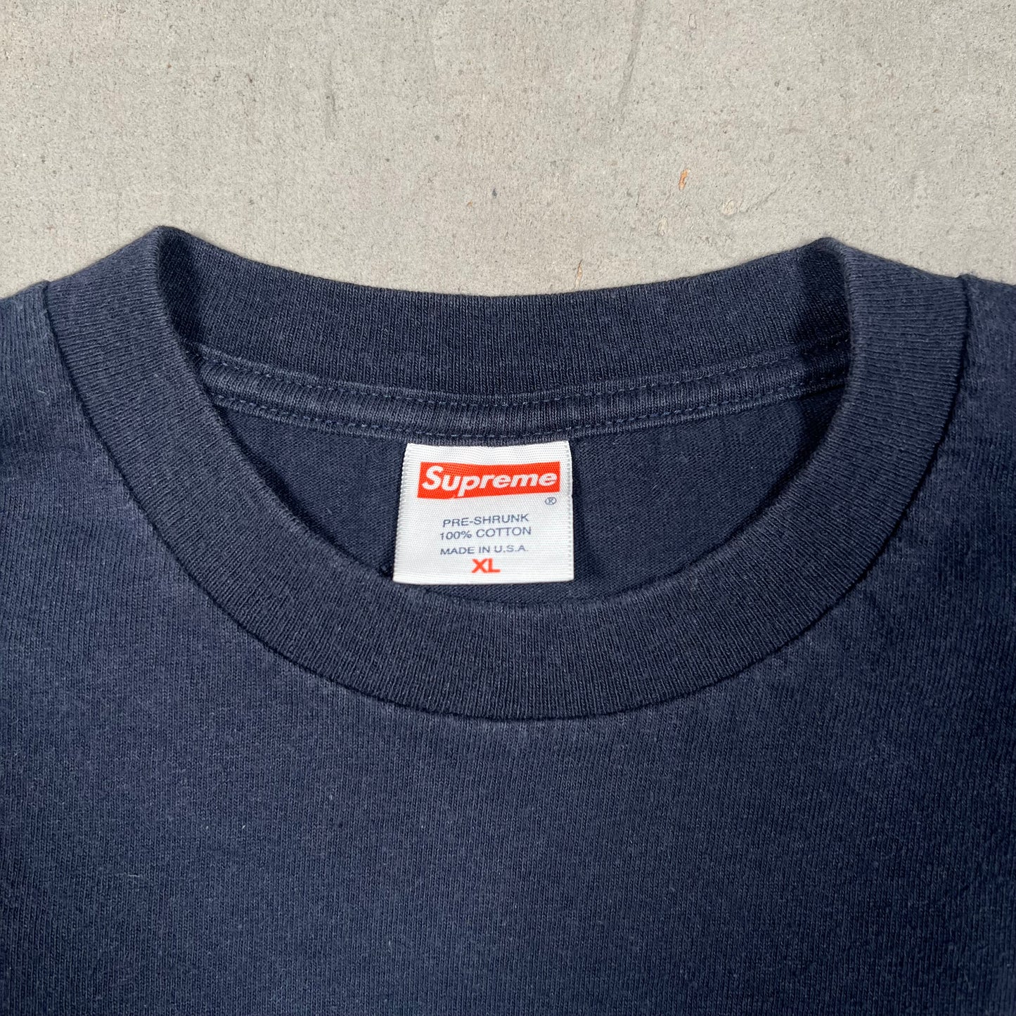 Supreme Icy Blue Box Logo Tee (2006) Size XL USED x16220