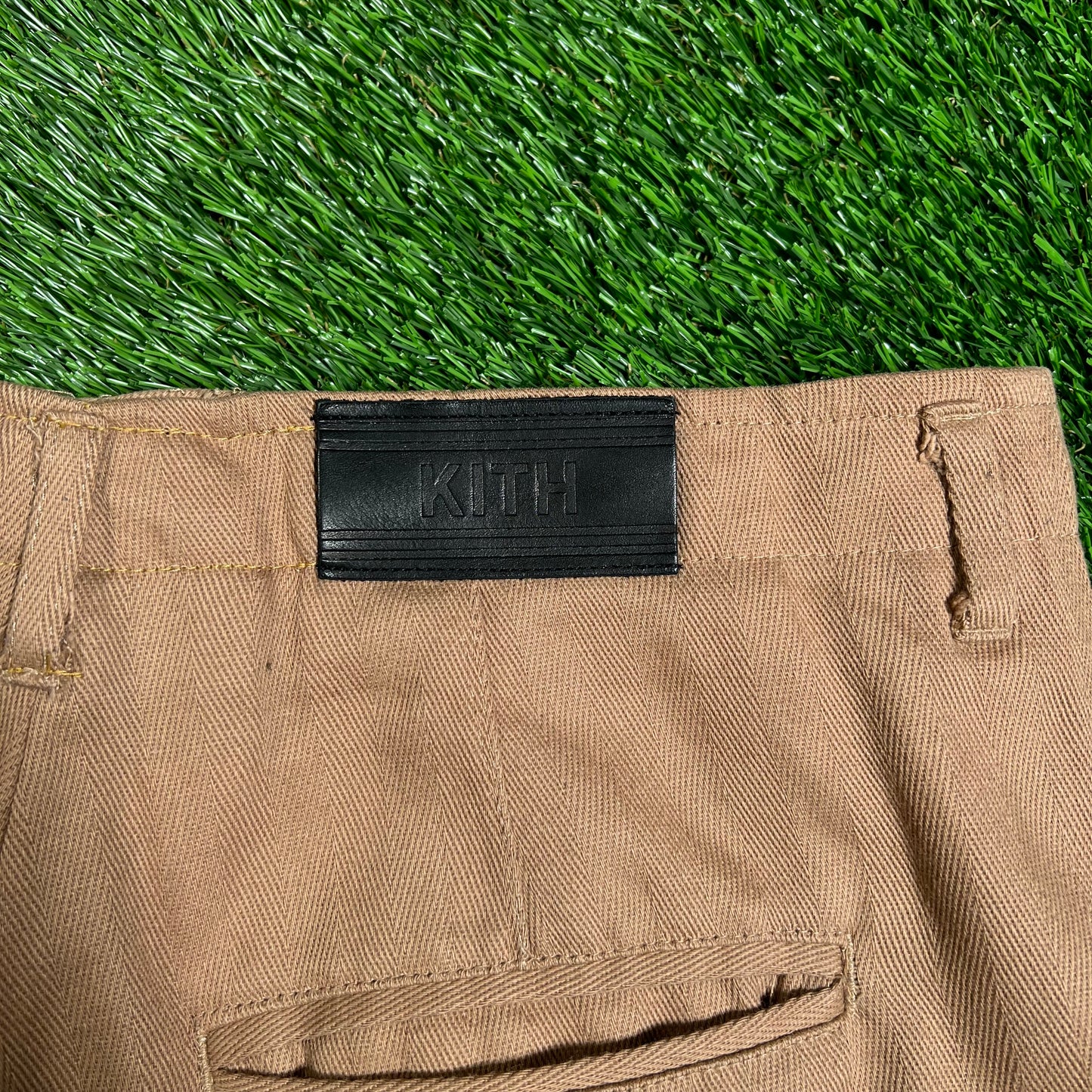 Kith Brown Khaki Joggers Size 32 USED x16032