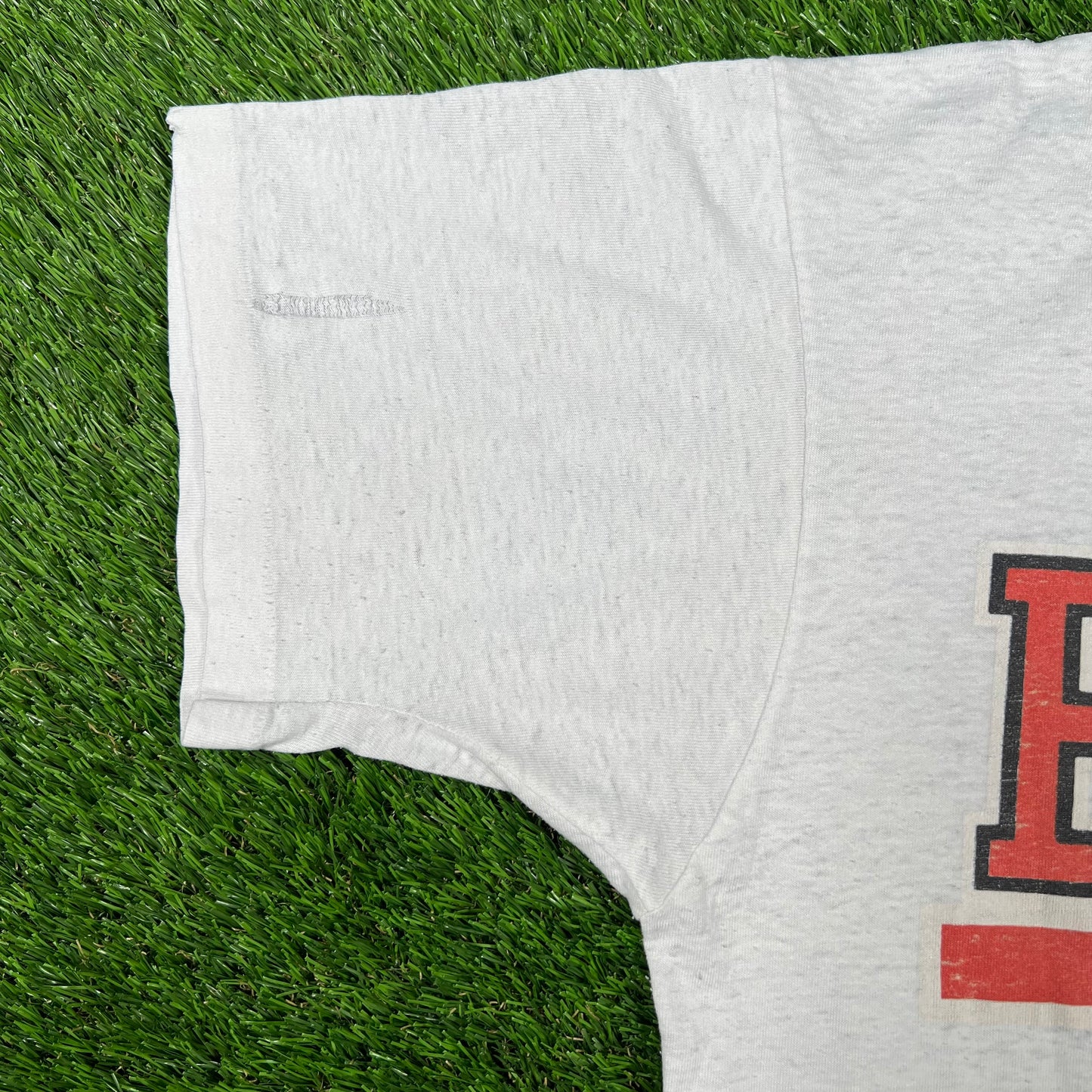 1990s Chicago Bulls Taz Loony Tunes White Tee Size XL USED v16739