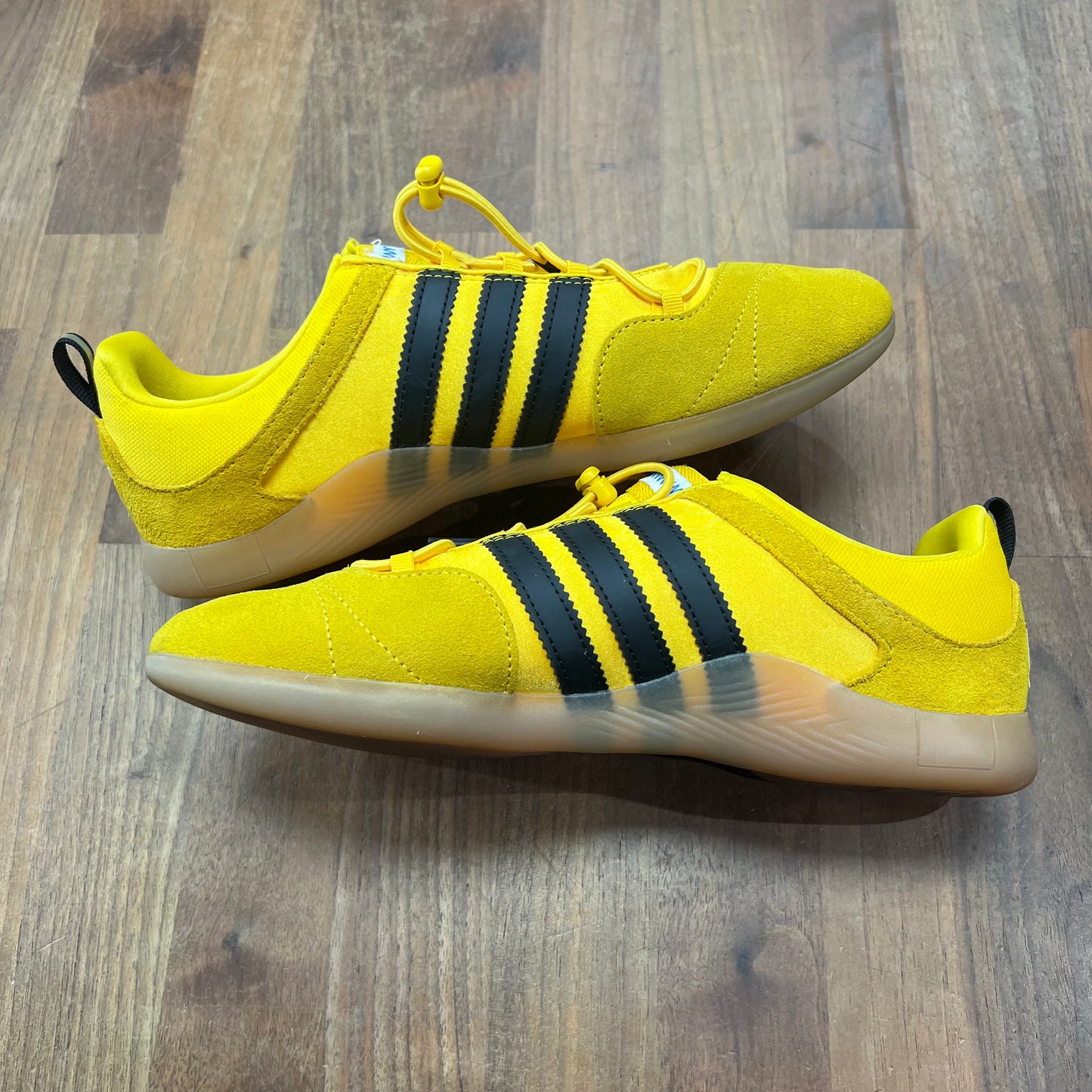 Adidas Ballerina Bad Bunny Bold Gold Size 7.5 USED S16632