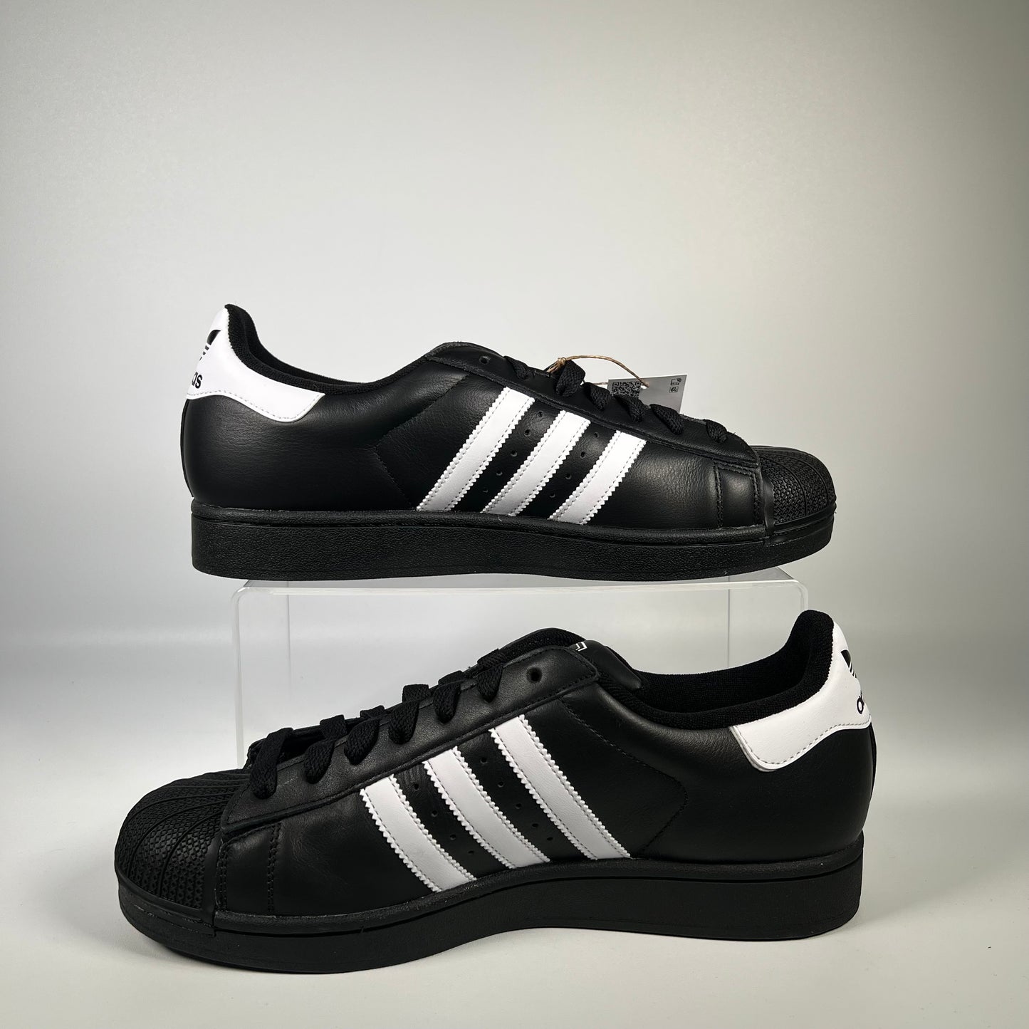 Adidas Superstar 2 Core Black Cloud White (2025) Size 11 NEW s18296