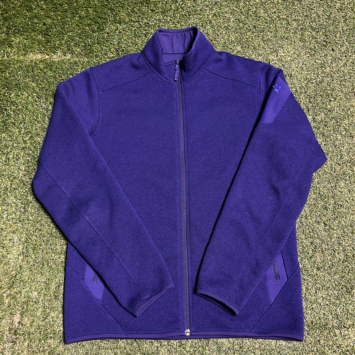 Arc'teryx Blue Full Zip Fleece Size Small USED x14189