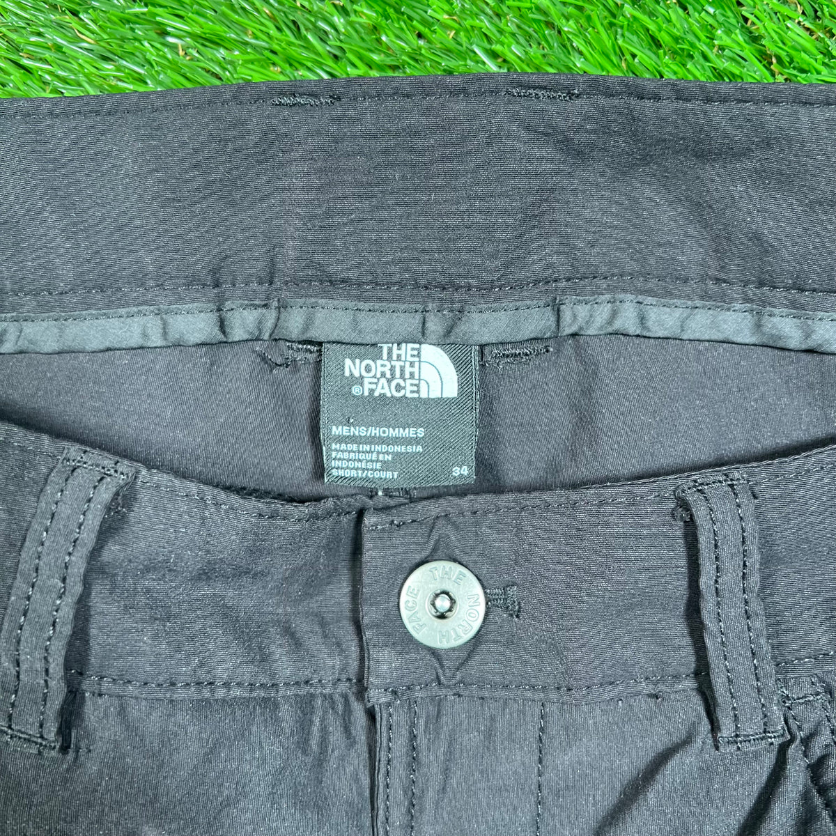 North Face Lightweight Black Hiking Pants Size 34 USED v18767