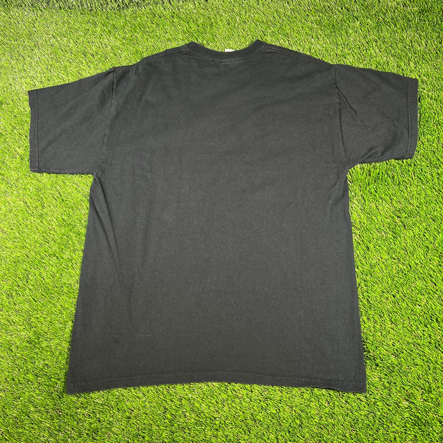 Y2K "Come Back to Chicago" Black Tee Size Large USED v16603