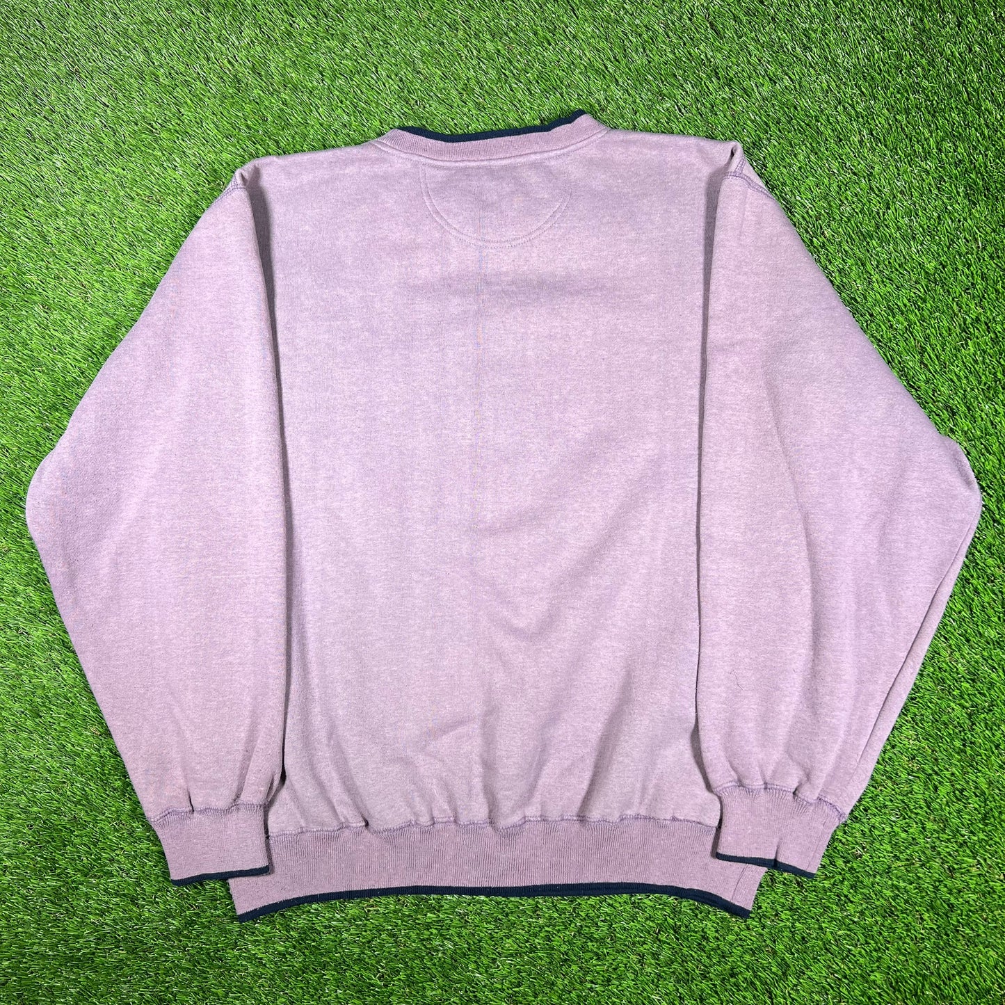 1990s Mickey Mouse Classic Legend Embroidered Purple Crewneck Size XL USED v17047