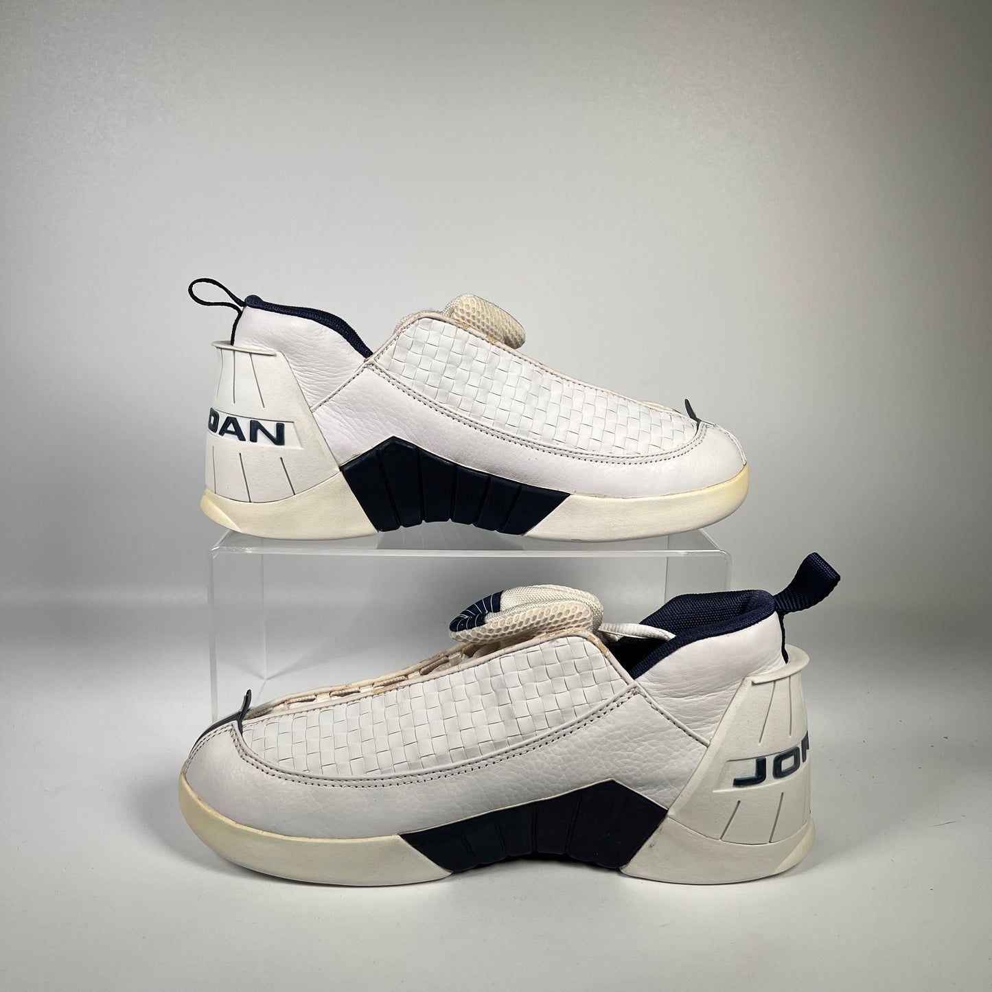 Jordan 15 Low 'Midnight Navy' (2000) Size 8 USED s1389