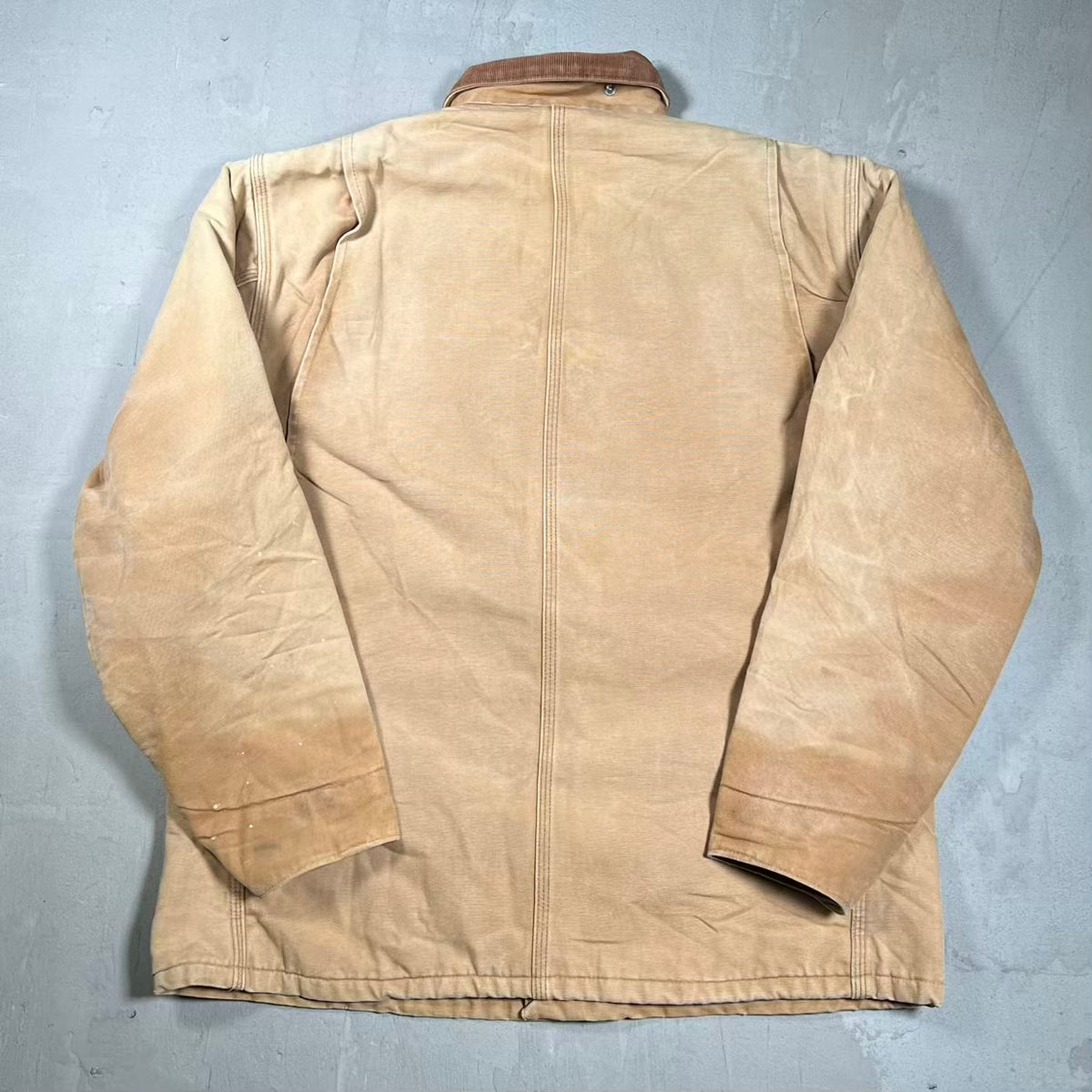 1990s Carhartt Duck Canvas Chore Button Up Jacket Size XL USED v20201