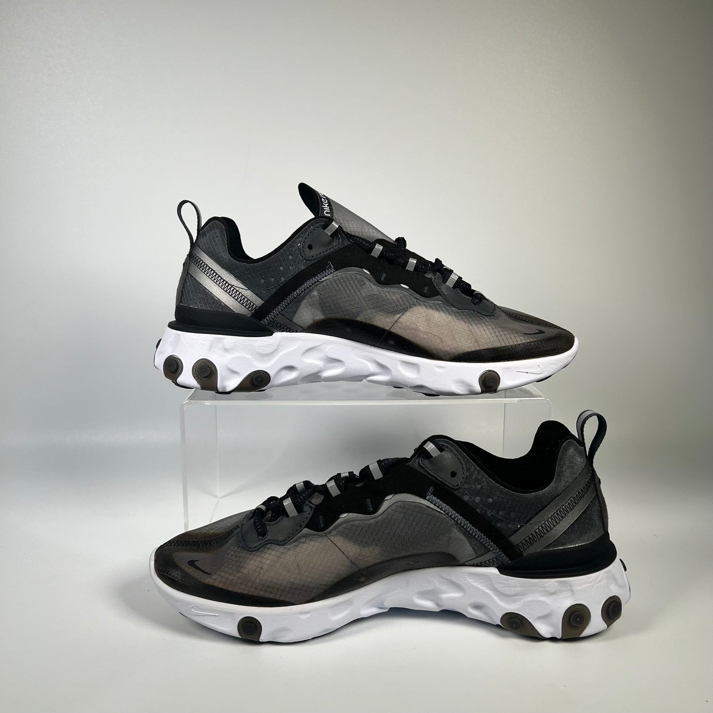 Nike React Element 87 Anthracite Black Size 9.5 NEW s17966
