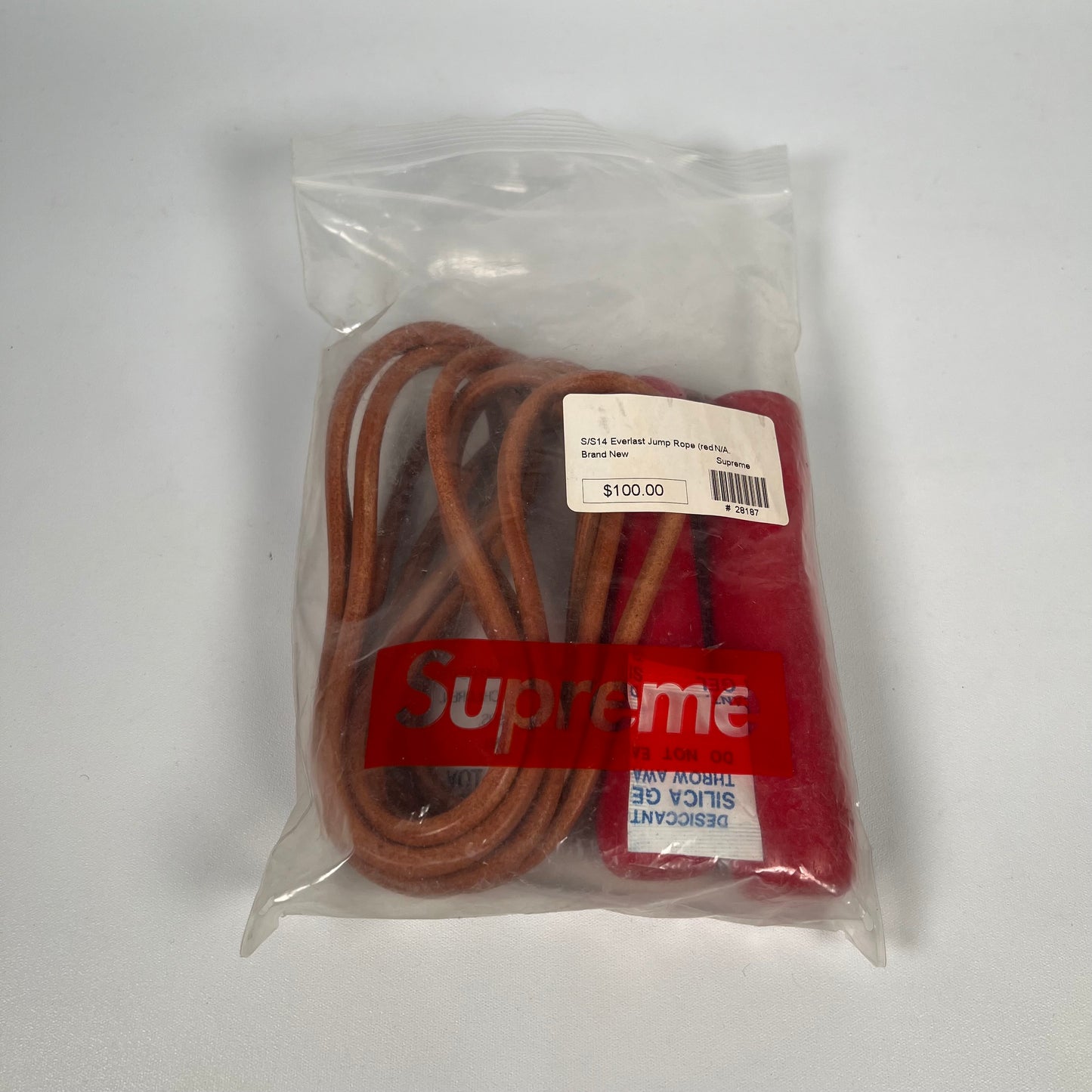 Supreme Everlast Jump Rope Red (2014) NEW x14324