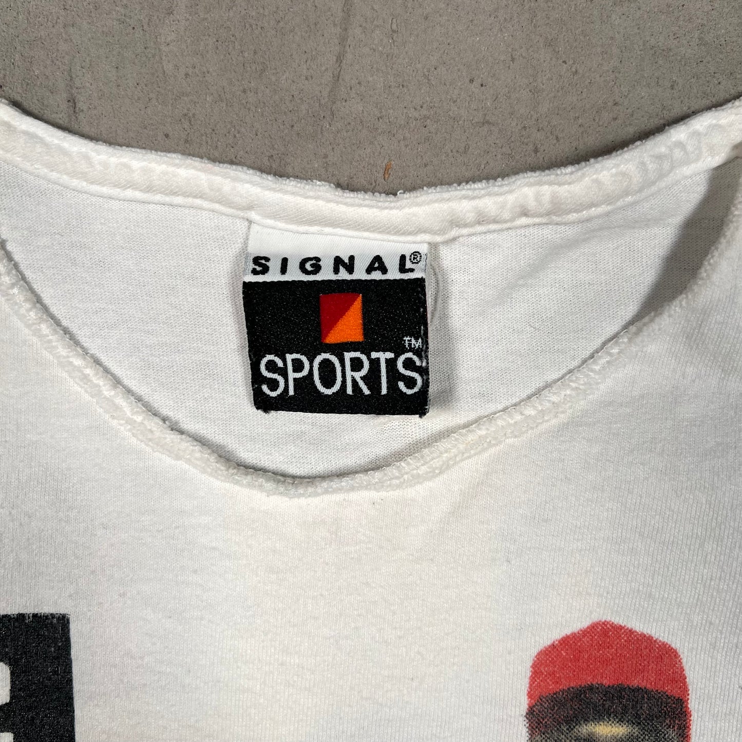 1993 Bobby Brown Tour White Tee Size Medium USED v18104