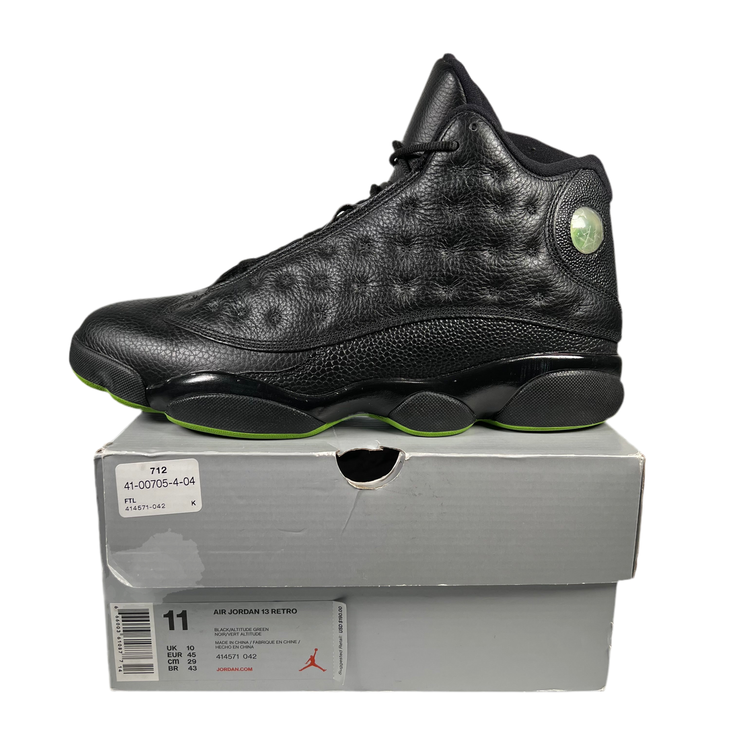 Jordan 13 Altitude (2017) Size 11 USED s18116