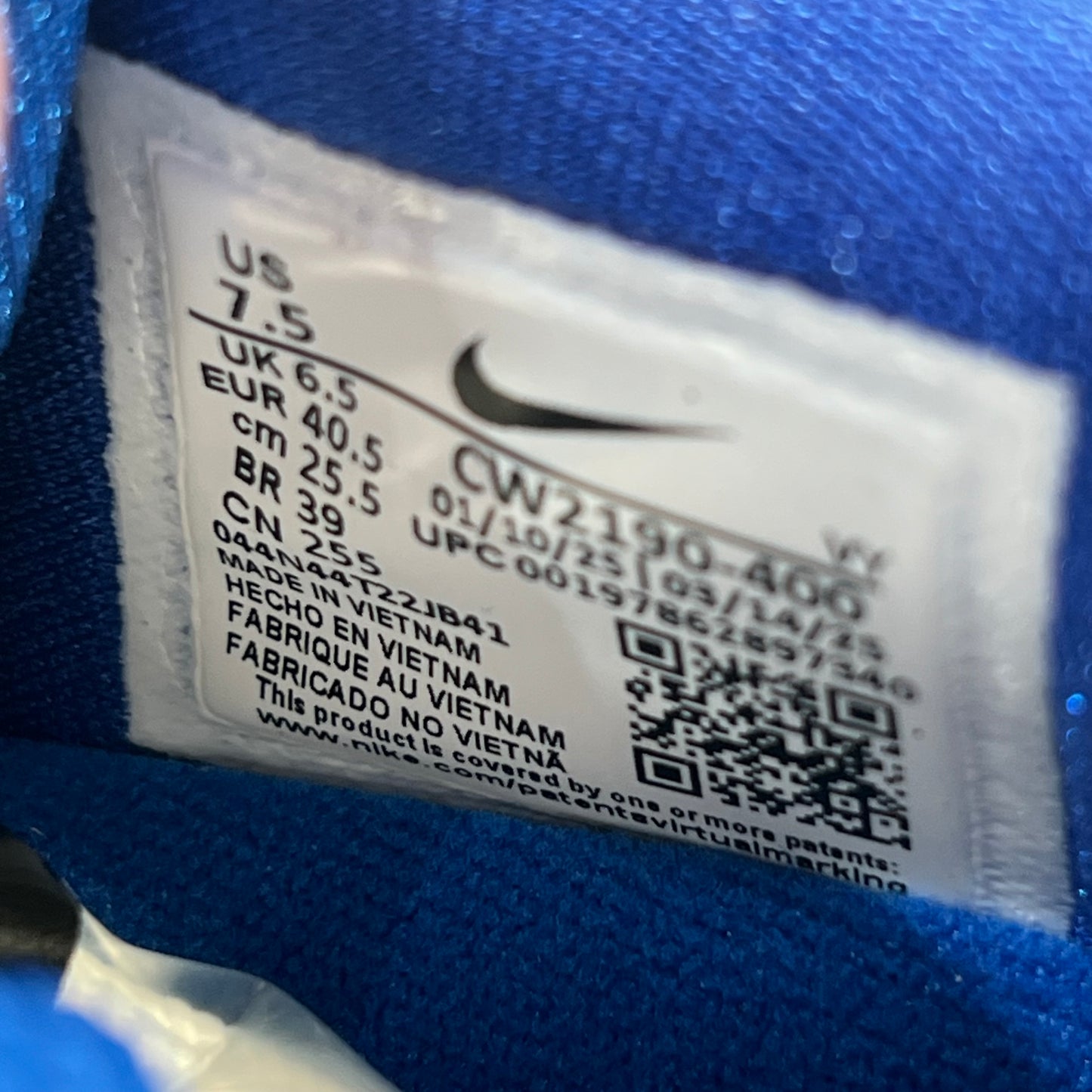 Nike Kobe 6 Protro Dodgers (2025) Size 7.5 NEW S17591