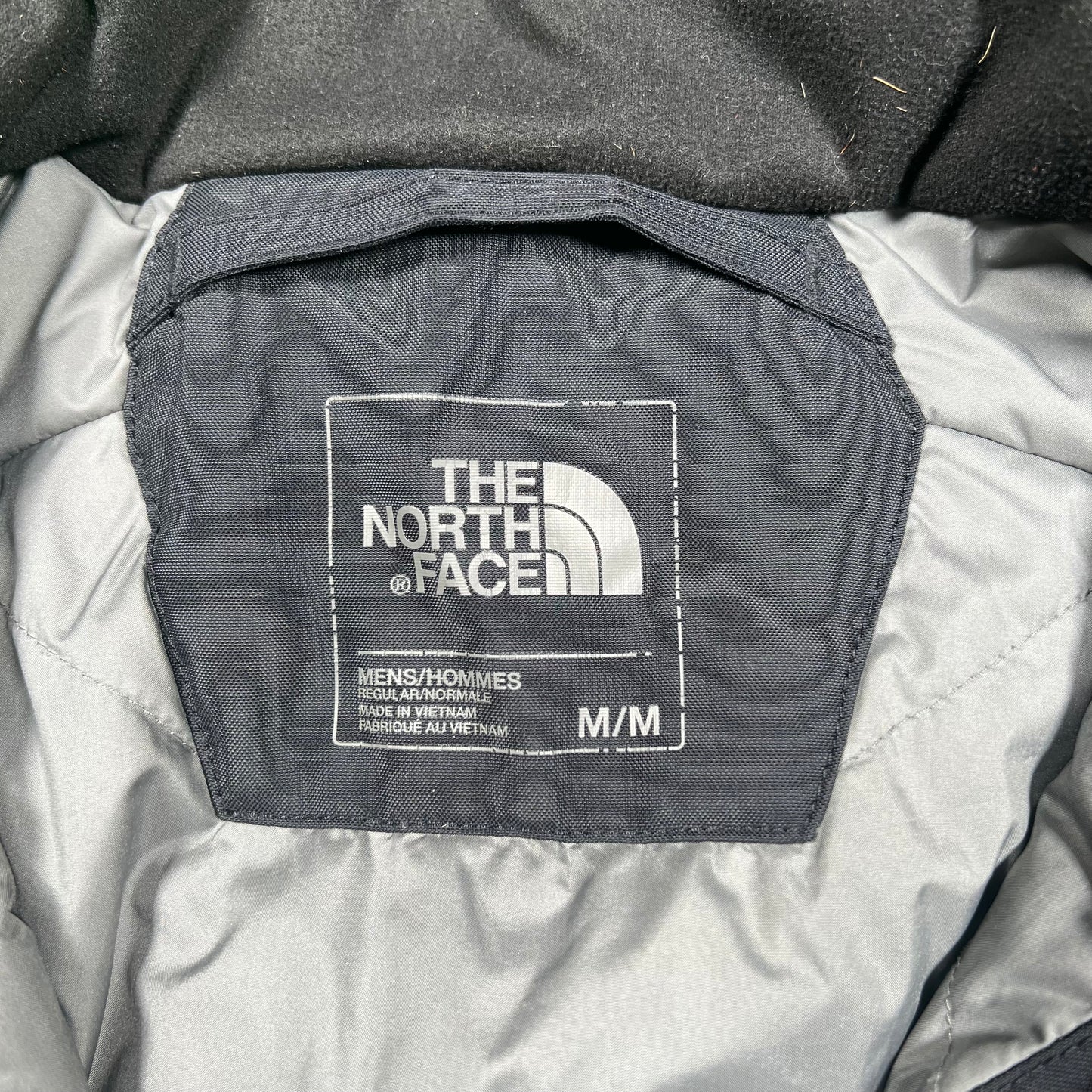North Face Black Field Jacket Size Medium USED v17061