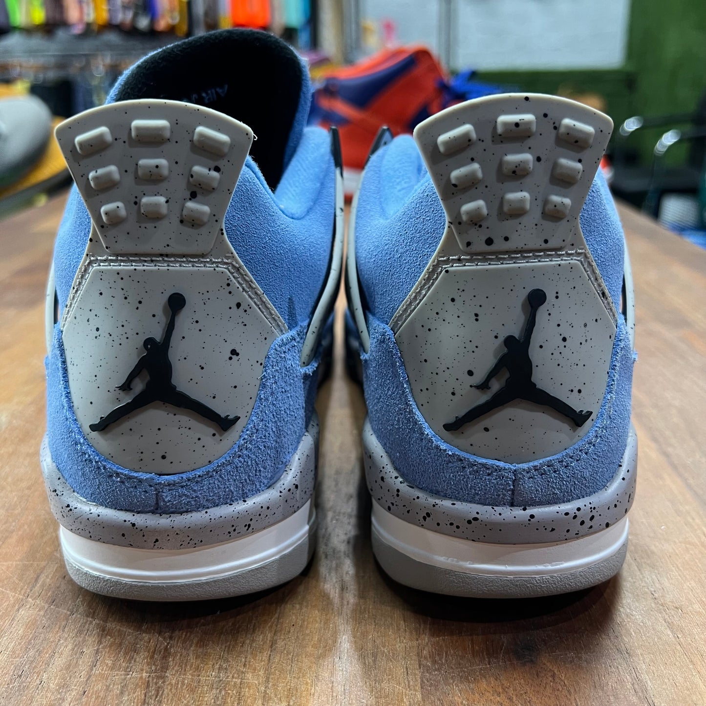 Jordan 4 University Blue Size 6y USED s17174