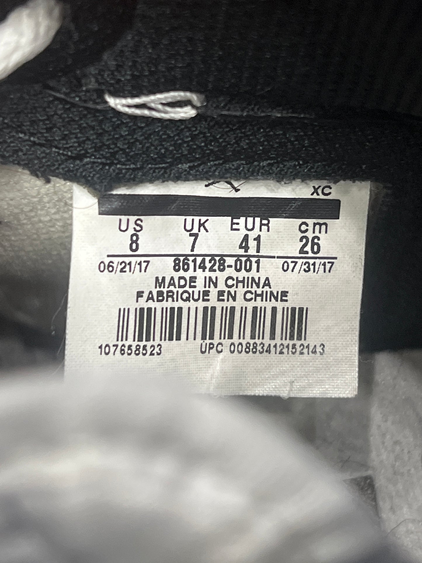 Jordan 1 High Gold Top 3 (2017) Size 8 USED s17490