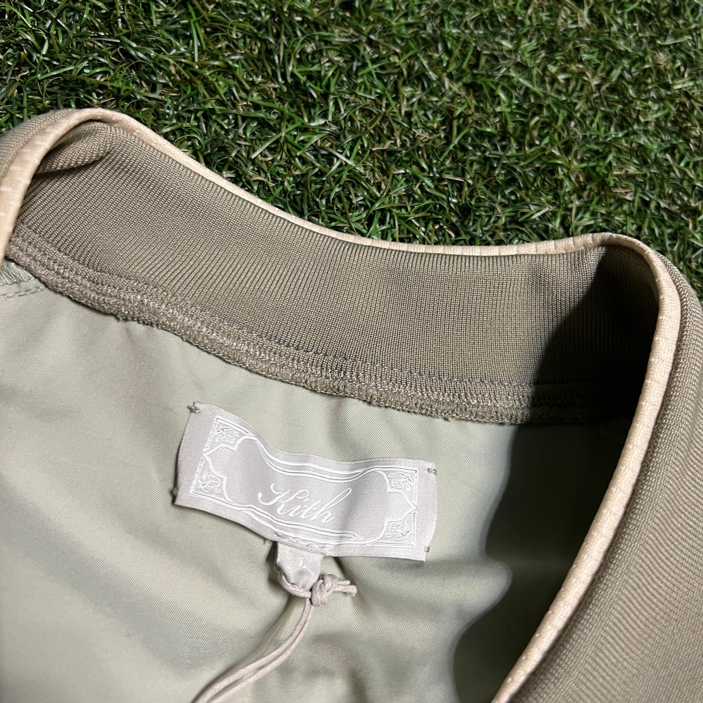Kith Kith New York Chest Logo Light Green Windbreaker Size Large NEW x13822