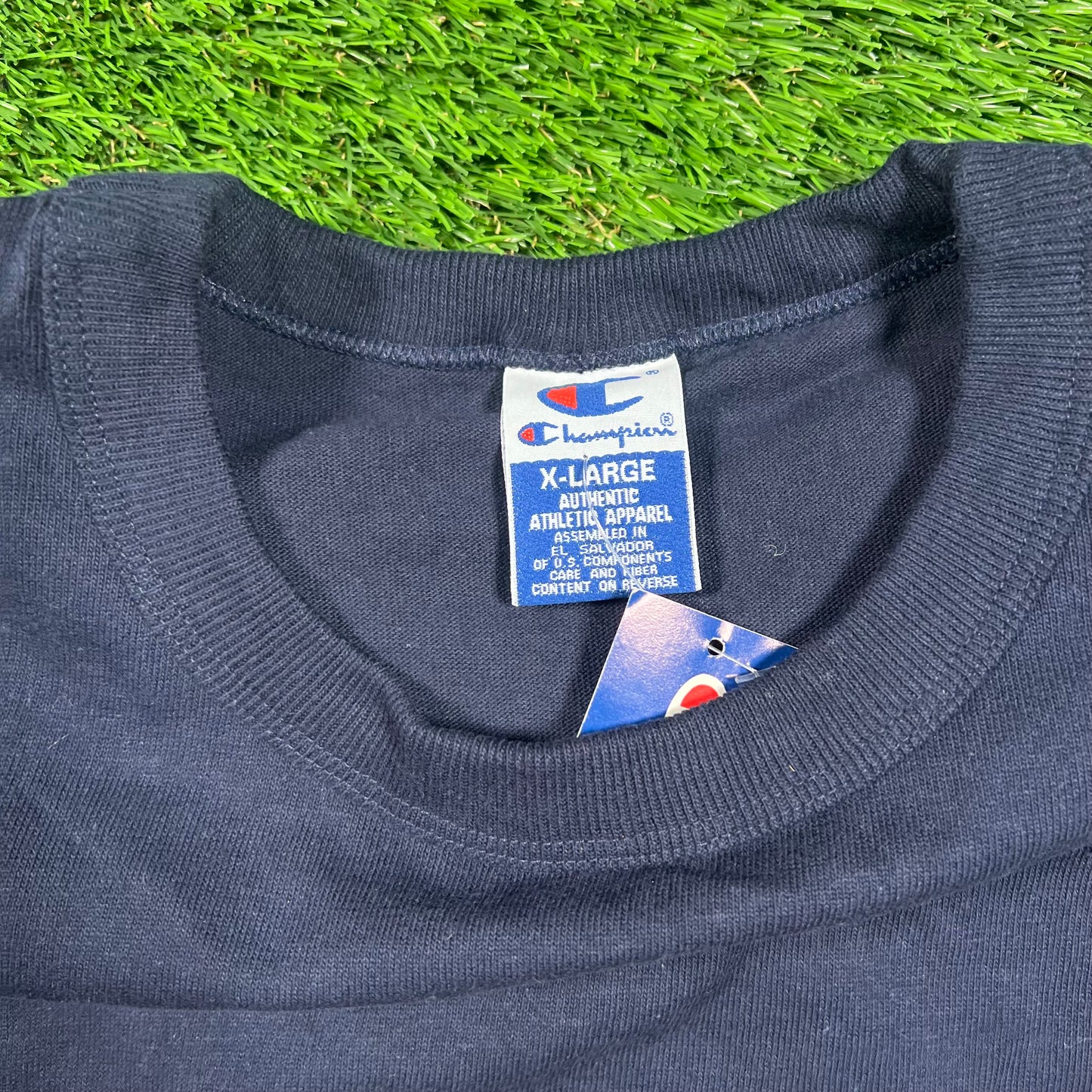 1996 Champion Atlanta Olympics Navy Tee Size XL NEW v18289