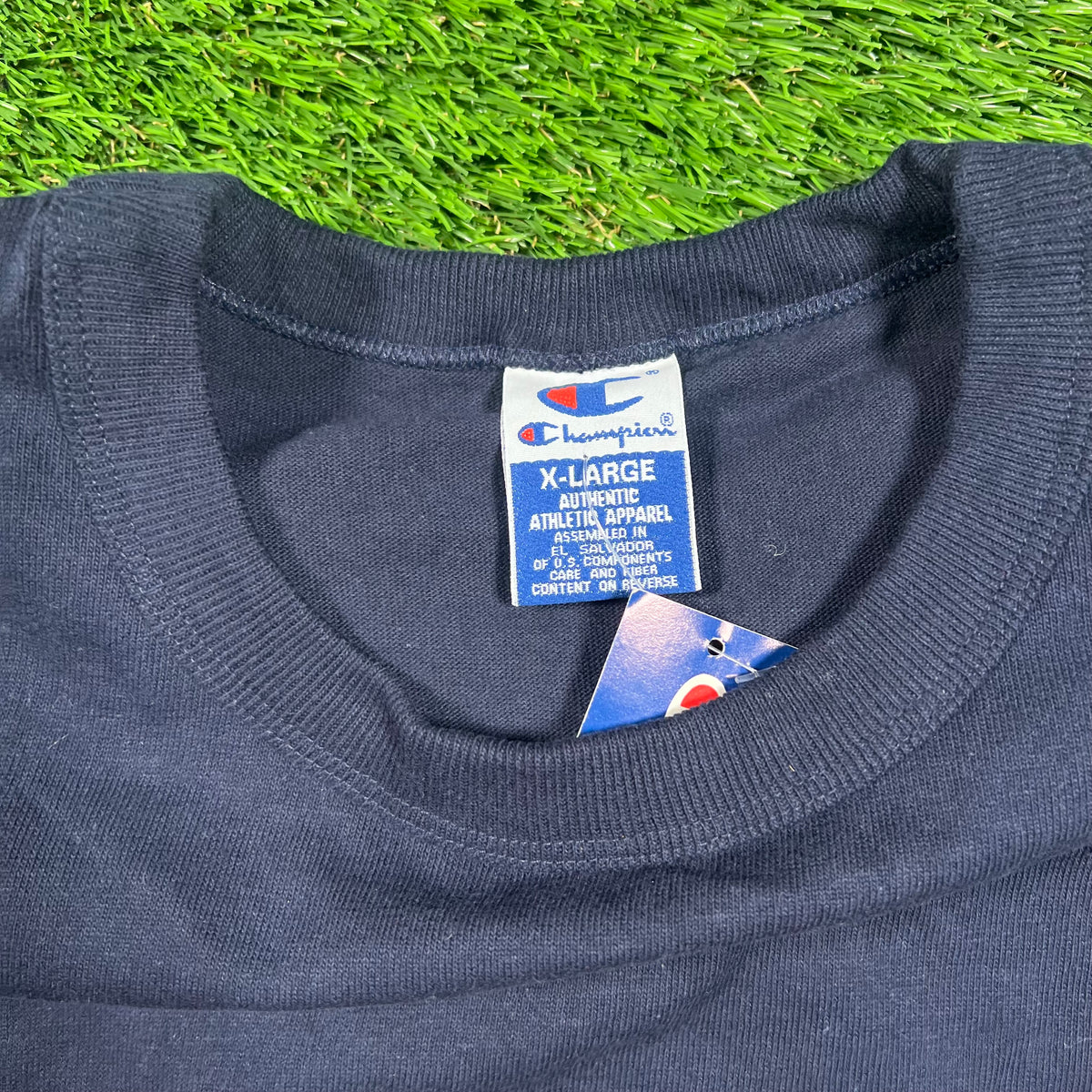 1996 Champion Atlanta Olympics Navy Tee Size XL NEW v18289