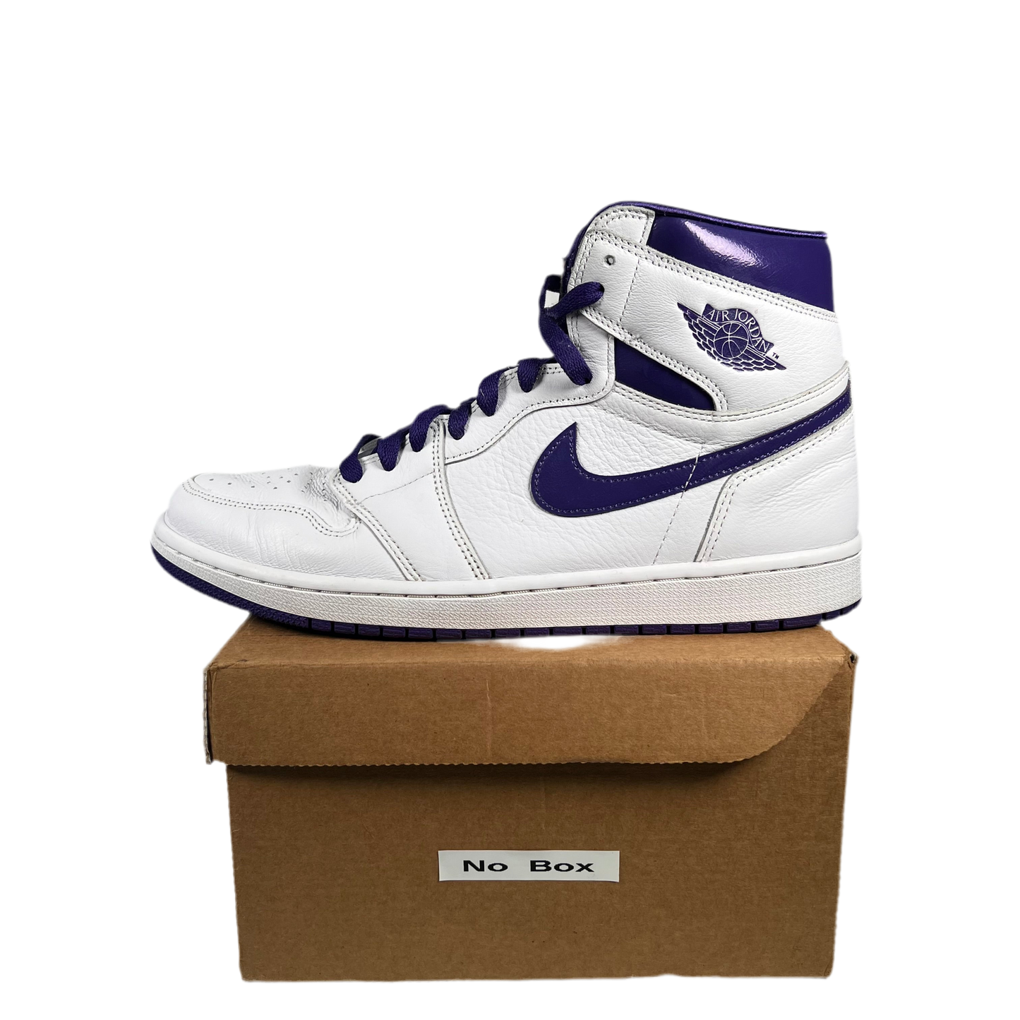 Jordan 1 Court Purple Size 10m / 11.5w USED s17893